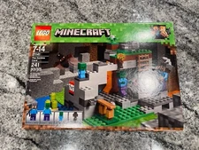 LEGO | Minecraft (21141) | The Zombie Cave | Retired | Open Box | Complete