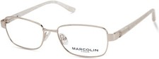 Marcolin MA5018 032 Pearl Gld Metal Optical Eyeglass Frame 51-16-135 MA 5018 RX