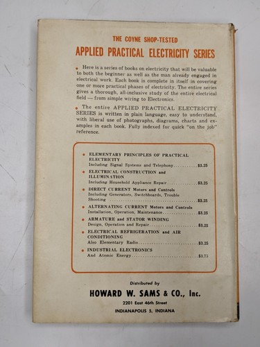 Vtg Coyne Technical Directory Book Television TV Radio Electricity Electronic B2 - Imagen 7 de 8