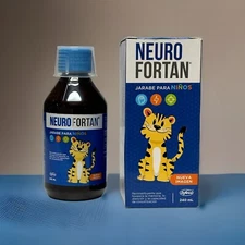 Neurofortan syrup kids Brain Health Mental Alertness Memory Focus Concentration