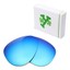 Verres Polarisés Remplacement Pour Ray-Ban RB3025 58mm - Ice Blue Mirror - Anti-UV, Anti-choc