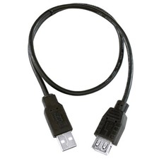 25cm SHORT USB EXTENSION Cable Lead A Male To Female Extender Wire HIGH QUALITY