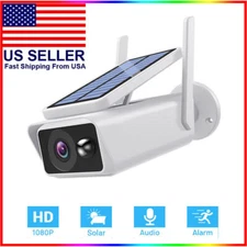 Home Security Camera Outdoor Solar Battery Powered Wireless Wifi HD NEW