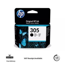 Genuine HP 305 Black Ink Cartridge 3YM61AE For HP Envy 6032e 6432 6020e 6430e