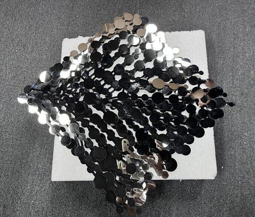 Nordic Modern LED Wall Lamp Light Stainless Steel Abstract Fancy Leaves Decor - Picture 7 of 14