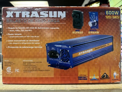 XTRASUN Dimmable Digital Ballast 600W 120/240V (Open Box) | eBay