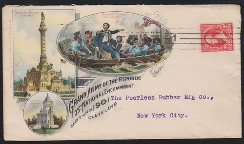 Grand Army of the Republic 35th National Encampment Multicolor Ad cover 1901