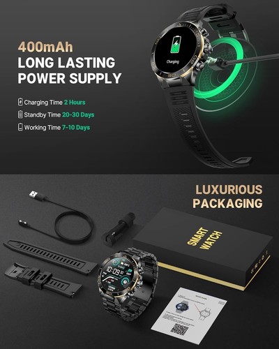 Android Smart Watch - Heart Rate Blood Oxygen - Heart Rate, Sleep, Oxygen Sensor - Picture 9 of 9