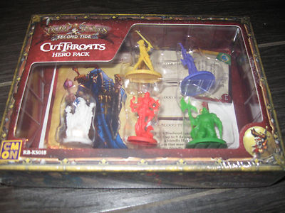 RUM & BONES Second Tide Kickstarter Exclusive CUTTHROATS Hero Pack