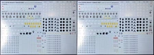 Space Marines Infantry Transfer Sheet Decals Warhammer 40k - (x2)