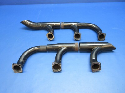 Continental 6-Cylinder Airboat Exhaust for 4 Bolt Cylinder (0625-1554)