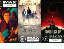 15 cards Regal IMAX Collectible Star Wars Venom Jumanji Independece Day #3
