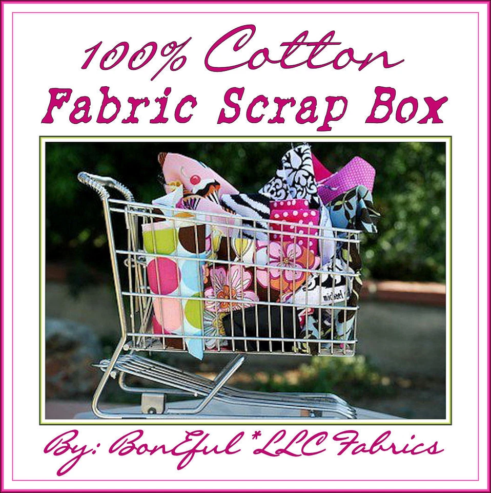 BonEful Fabric COTTON QUILT LOT Scrap BOX Kid Girl Disney Anna Elsa FROZEN Olaf - Image 3 of 4