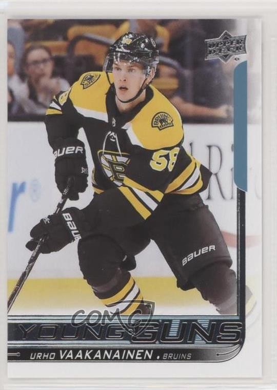 2018-19 Upper Deck Young Guns Urho Vaakanainen #468 Rookie RC