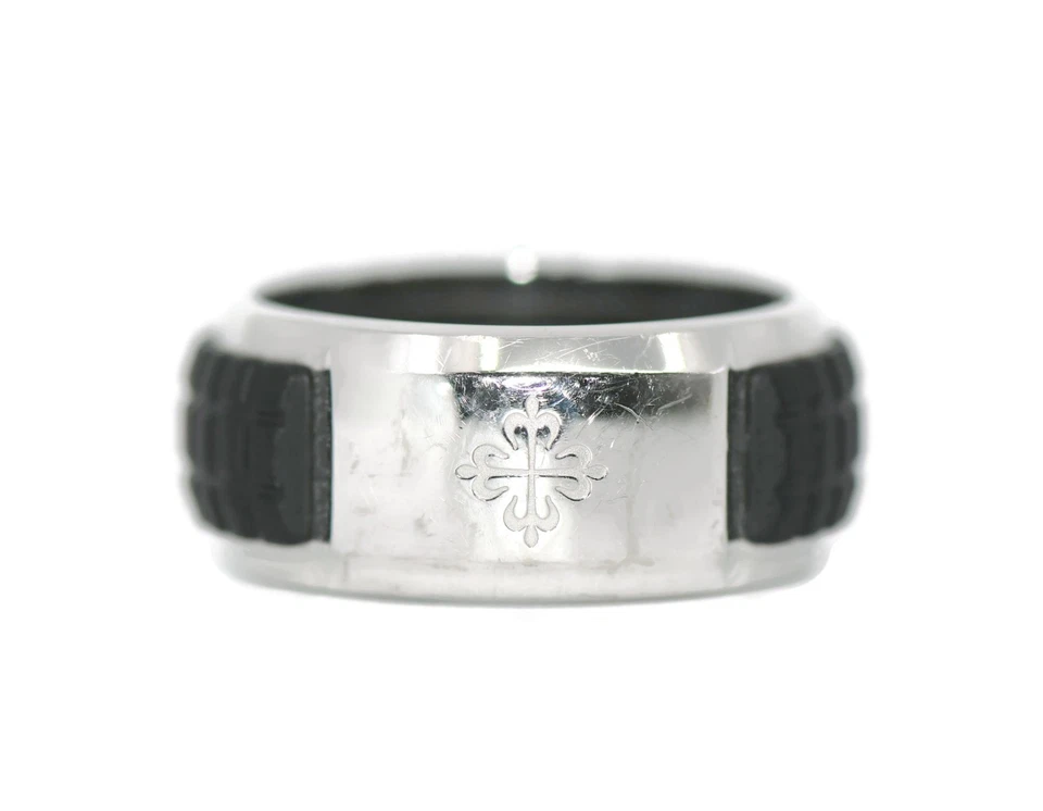 Anillo Patek Philippe Aquanaut Luce Diamante Oro Blanco 18K Talla 7.5 Foto 3 de 4