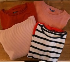 》4 Pullover im Frühjahrs-Sparpaket * Gr. L  * vorw. rosa^pink * u.a. 2x Cecil 《