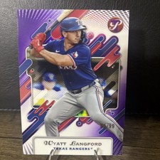 2025 Topps Pristine - Wyatt Langford #222 Purple Refractor /99