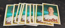 Lot Of (10) CURT SCHILLING 1990 Bowman Baseball Cards #246 Baltimore Orioles