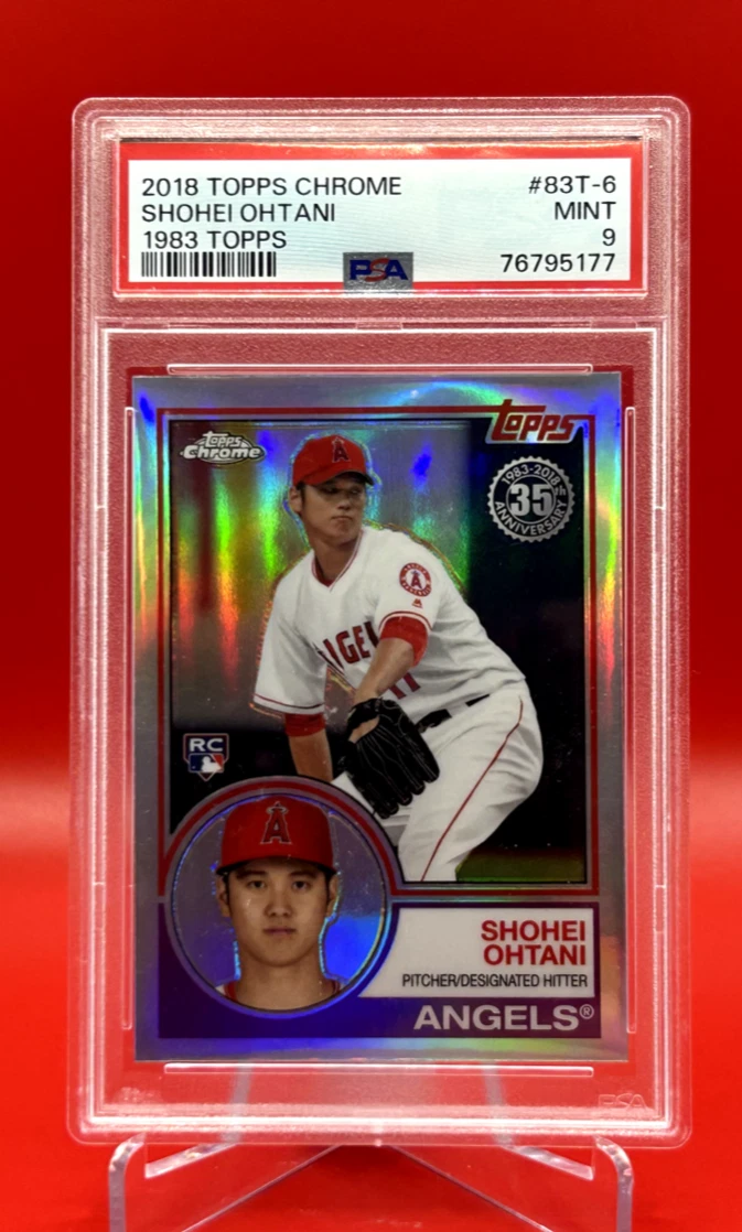 2018 Topps Chrome - Shohei Ohtani #83T-6 for sale | eBay