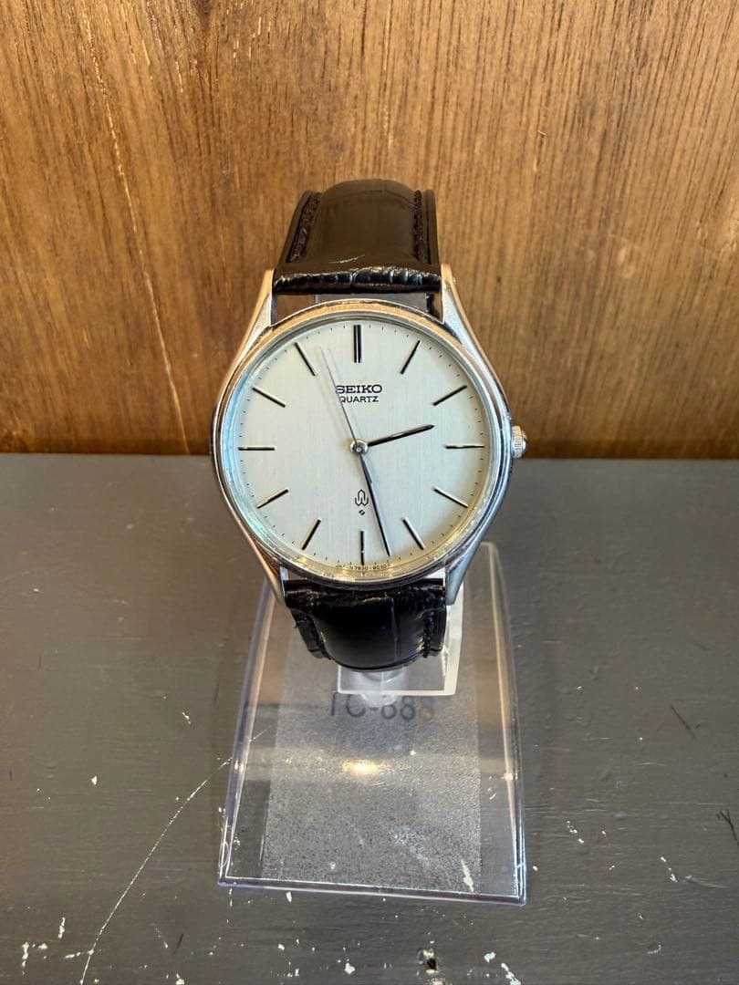 セイコー　シャリオ　7830-8030 シルバーグレーダイヤル Seiko Chariot Silver Gray Dial 7830-8030 - Gem