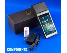 POS Android 13 PDA Receipt Printer 58mm High Speed Thermal Printer 5.5’ Touch Sc