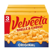 Shells  Cheese Original Shell Pasta  Cheese Sauce, 3 ct Pack, 12 oz Boxes