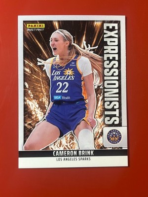 Cameron Brink ~ 2025 Panini Instant WNBA EXPRESSIONISTS #EXP-11 ~ Rookie