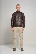 BOMBOOGIE Bomber in pelle Cole  JMCOLEPSNO6_14