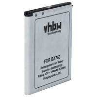 Akku FüR Sony-Ericsson BA750 1500Mah