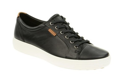 Ecco Schuhe SOFT 7 MEN`S schwarz Herrenschuhe sportliche Halbschuhe 43000401001