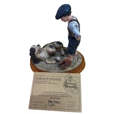 Vintage 1989 Jim Daly " The Thief " Figurine # 2 /2860 