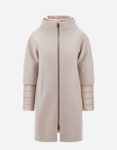 NWT Herno Chantilly Eco-Wool & Nylon Ultralight Coat IT Size 48 - Picture 19 of 19