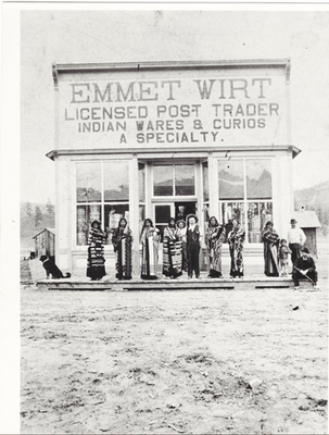 #ad Emmet Wirt Trading Post Jicarilla Apache Reservation Dulce New Mexico Photograph $20.00