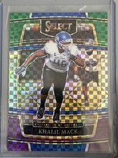 2022 Panini Select Draft Picks - Concourse Khalil Mack #99 Green & Purple /100