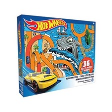 Hot Wheels Floor Puzzle For Kids 36 Piece Colorful Jigsaw Learning Toy