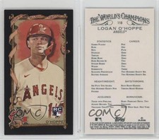2023 Topps Allen & Ginter Mini Black Bordered Logan O'Hoppe #118 Rookie RC