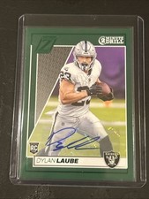2024 Panini Zenith - Autographs Two Minute Drill #130 Dylan Laube