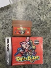 Nintendo Game Boy Advance GBA Drill Dozer Cartridge And Manual Only Rare