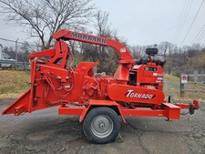 2008 Morbark M15R Tornado 15 15" Turbo Diesel Wood Chipper w Auto Feed 454 Hours