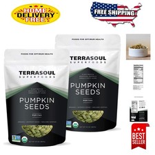Fresh USD Organic Pumpkin Seeds, 4 Lbs - Raw, Unsalted Superfood for All Ages