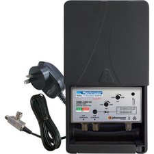 MATCHMASTER 34Db Vhf / Uhf Masthead Amp With Power Supply