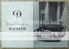DAIMLER SERIES II SOVEREIGN & DOUBLE SIX Sales Brochure 1973-74 #ADC 58/973/50M