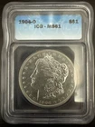 1904-O Morgan Silver Dollar, ICG MS-61