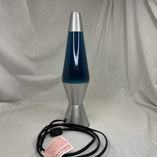 Lava Lamp By Motion And Glitter Model 2000 Blue E65440