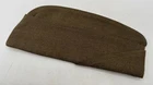 WW2 era US Army Military Overseas Garrison Side Cap No Piping Wool Size 7-1/4