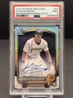 KONNOR GRIFFIN 2025 Bowman #CPA-KG Rookie RC Mojo Refractor Auto Autograph PSA 9