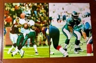 2 - DONOVAN MCNABB Signed Autographed 8x10 photographs photos