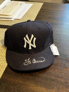 Yogi Berra Signed New York Yankees Hat Cap - Baseball Autograph