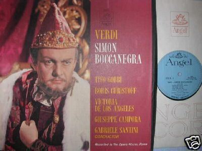 3 LP ANGEL CL MONO VERDI SIMON BOCCANEGRA SANTINI - Bild 1 von 1