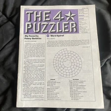 The Four Star Puzzler Issue 28